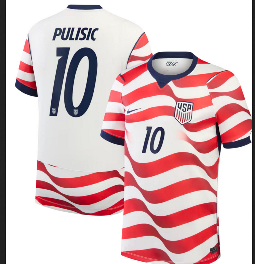 Men #10 Pulisic 2026 soccer jersey